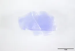 納品先で
青色の異物が見つかった